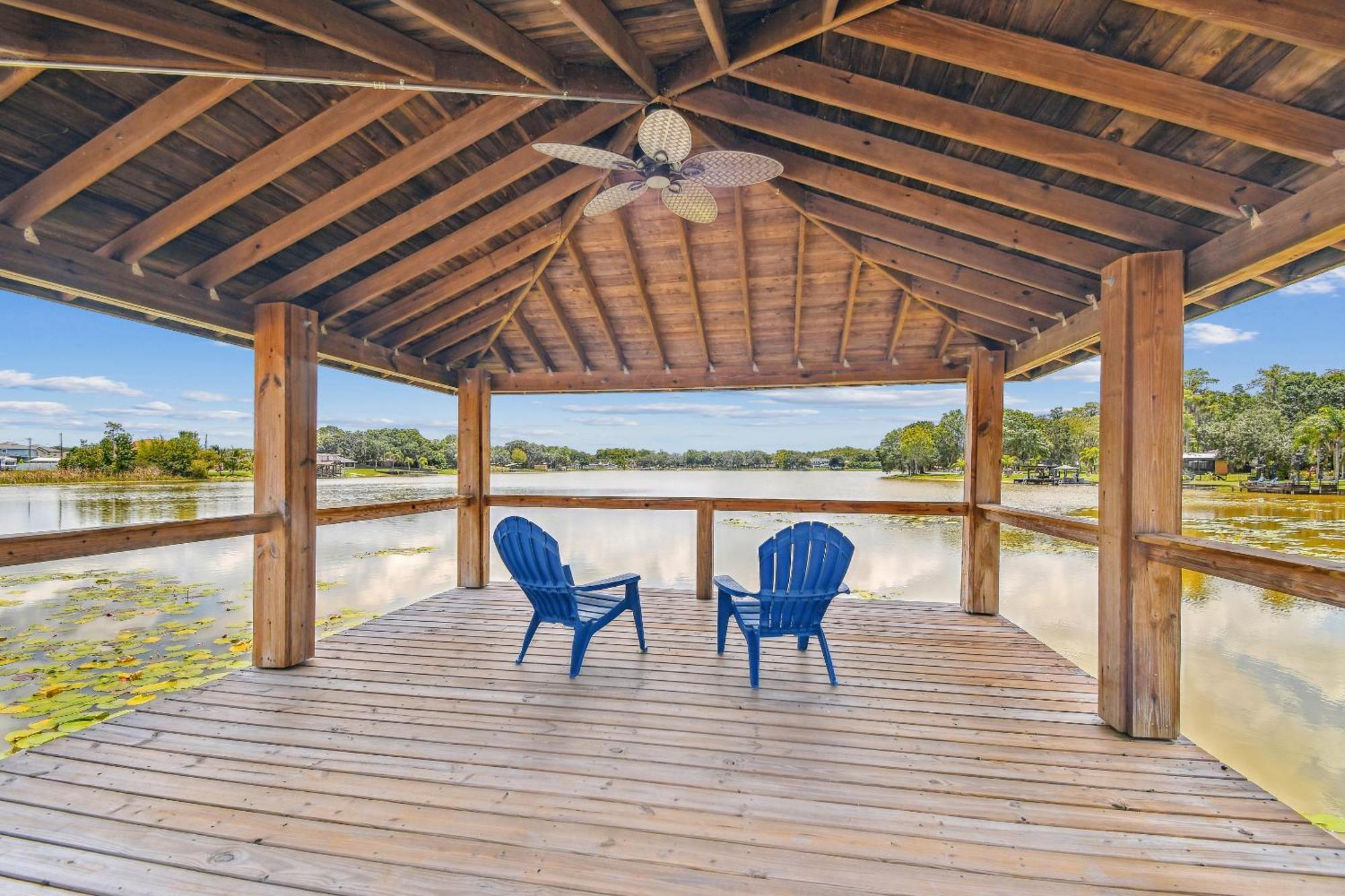 Lake House Westchase Area. Heated Pool Waterfront! Тампа Екстер'єр фото